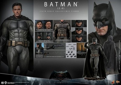 Batman v Superman 2.0 Dawn Of Justice Ben Affleck MMS731 scale  1/6  figur Neu