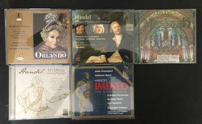 Handel Baroque Operas I thru M  REDUCED PRICE