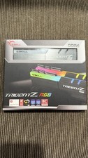 G. Skill Trident Z RGB 16GB DDR4-3200 PC Memory 2x8 GB F4-3200C16D-16GTZR
