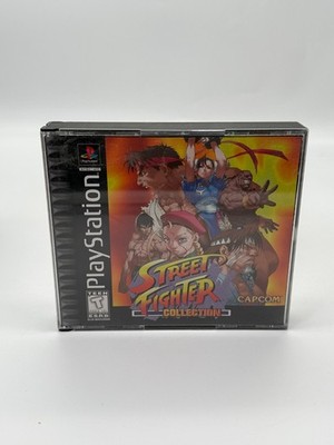 Street Fighter Collection Sony Playstation 1 NTSC-U/C guter Zustand CIB OVP