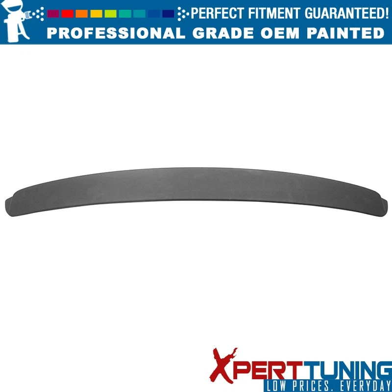 Fits 99-05 BMW E46 3 Series Coupe Painted #668 Rear Roof Spoiler Wing Lip ABS Foto 2 de 4