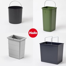Hailo Abfalleimer Mülleimer 7-28 Liter für Abfallsystem Ersatzeimer Küche