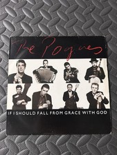 The Rogues - If I Shall Fall Grave with God 7" Vinyl Red Press