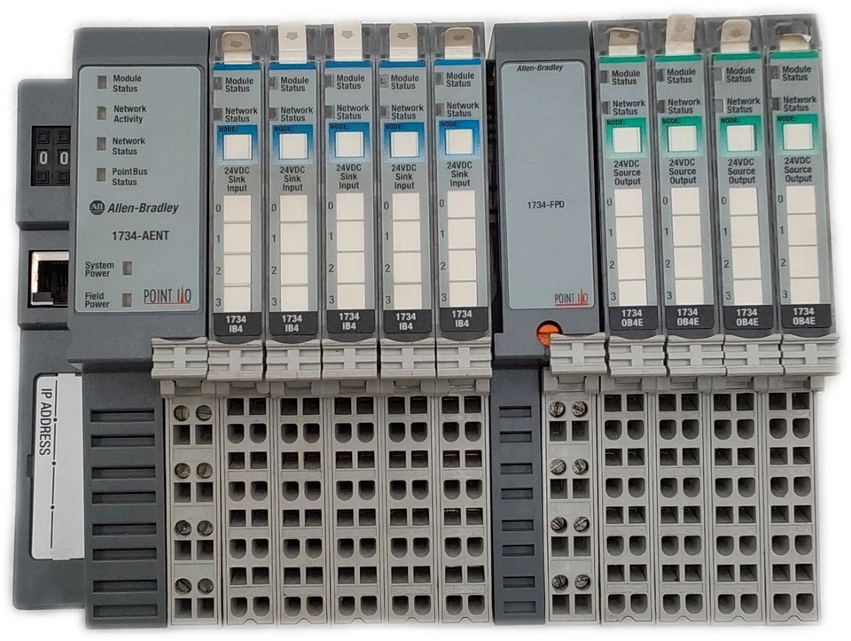 Allen-Bradley 1734 PLC I/O Modules: AENT IB4 FPD OB4E - Image 3 of 4