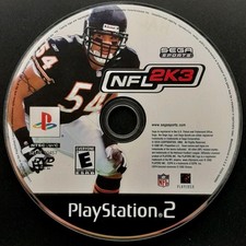 NFL 2K3 - PlayStation 2 - PS2 - Disc Only - Resurfaced/Tested