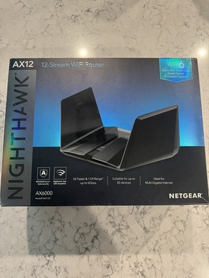 NETGEAR Nighthawk RAX120 AX6000 WiFi 6 Router Dual Band Tested
