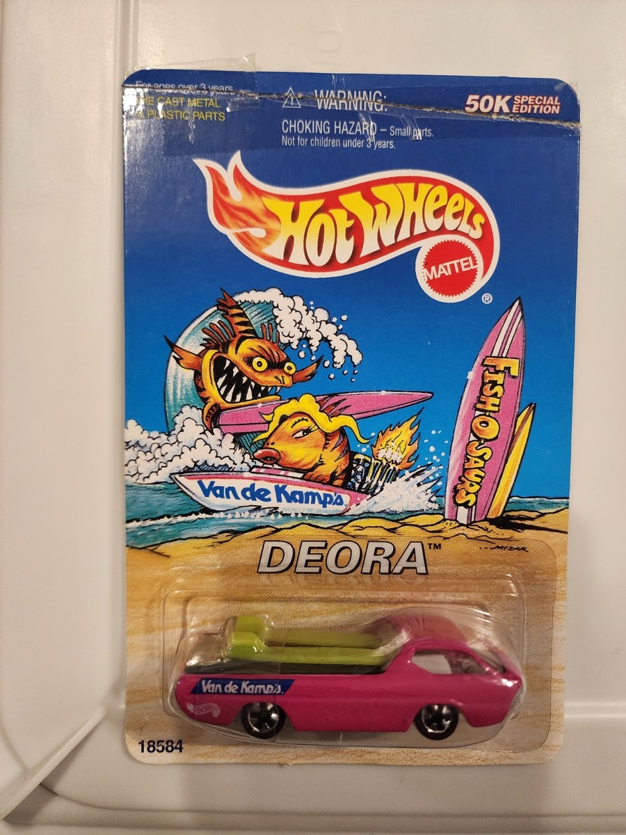 ホットウィール Deora 50K サーフィン Hot Wheels Deora Van De Kamp's 50k Special Edition 1997 for