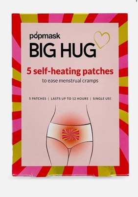 Popmask Big Hug Pack Of 5 Self-heating Patches