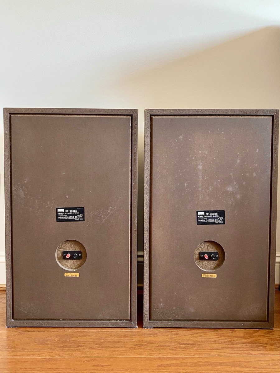Vintage Hi-Fi Sansui SP-X6900 4 Way 5 Speaker System Pair | eBay