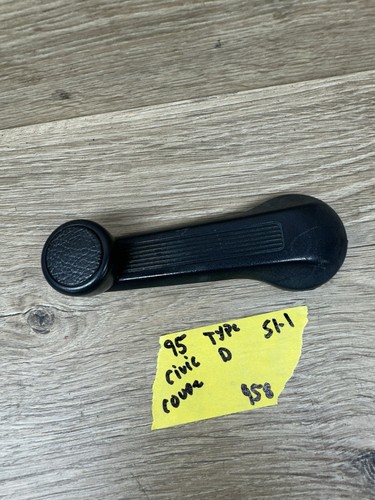 1992-1995 Honda Civic Coupe/Hatch BLACK Window Crank Handle OEM Honda #958