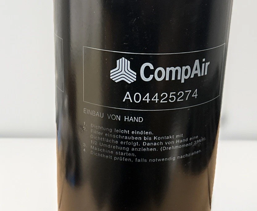 Cartucho de filtro de aceite de repuesto COMPAIR A04425274 foto 2