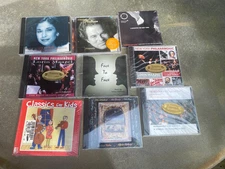 9 Brand New Factory Sealed Classic & Broadway CDs New York Philharmonic Golberg