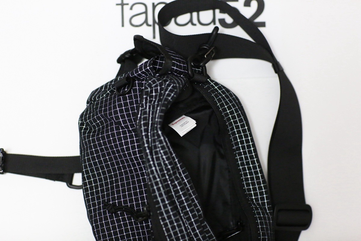 Supreme Waist Shoulder Bag 3M Reflective Black SS24 | eBay