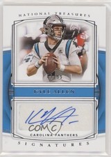 2019 Panini National Treasures Signatures 42/99 Kyle Allen #S-KA Auto 0c3