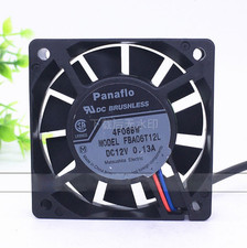 1PCS Panaflo FBA06T12L DC12V 0.13A Cooling Fan 6015 6cm
