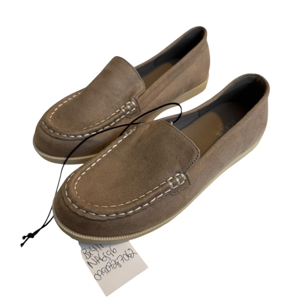 J. Crew Brown and Tan Loafers Classic Leather Tab Loafers For Women | J.Crew main image 2