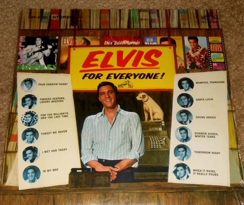 elvis presley 1965 RCA VICTOR ''ELVIS FOR EVERYONE''sealed vinyl lp