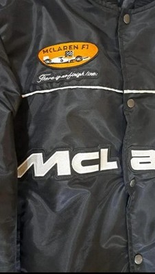 McLaren F1 Racing Embroidered Jacket – Black Bomber Style | eBay