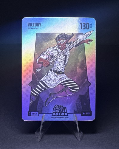 2026 Bo Jackson Battle Arena VICTORY (Victor Wembanyama SILVER STEER Battlefoil