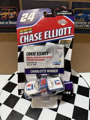 CHASE ELLIOTT #24 IRACING CHARLOTTE TRUCK WIN 2020 1/64 Nascar Authentics