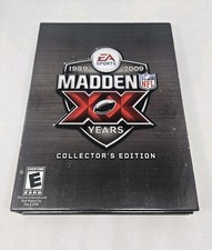 Madden XX Collector’s Edition (Xbox 360) Years w/NFL Head Coach 09 & Bonus Disc