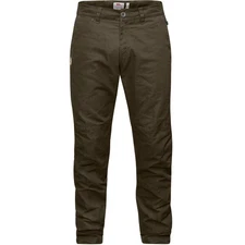 Fjallraven Sormland Tapered Trousers Hiking Pants, Dark Olive, 48