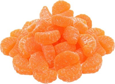 Orange Slices Gummy Candy, in Resealable Bag No Preservatives (1.5 Lb)