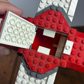 Lego City Fire Plane Rescue Set 4209 W/ Trees Incomplete Parts