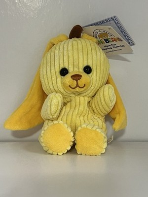 RARE UNRELEASED Build-A-Bear Banana Bunny Mini Bean