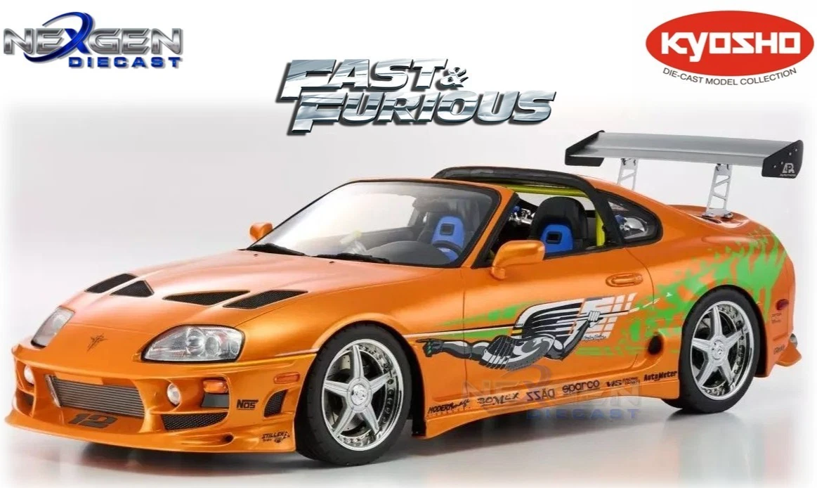 Fast & Furious Toyota 1:18 Scale Diecast & Toy Vehicles for sale