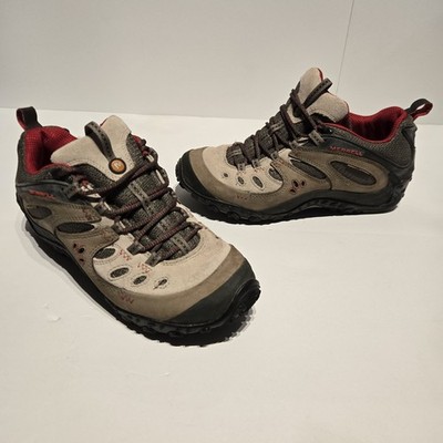 Merrell Chameleon Arc Ventilator Tan/Beige Hiking Trail Shoes Size 9.5 Women's