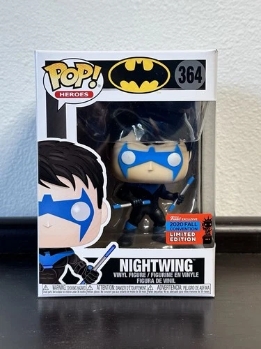 Funko Pop! Vinyl: DC Universe Nightwing #364 2020 NYCC Shared Exclusive New