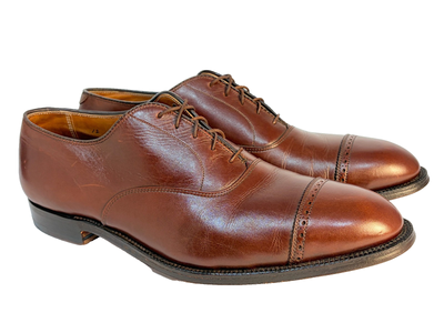 Alden USA New England Brown Leather Model 900 Dress Shoes  display picture 2