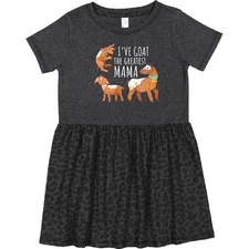 Inktastic I've Goat The Greatest Mama Toddler Dress Mamas From Mom Mother Mommy