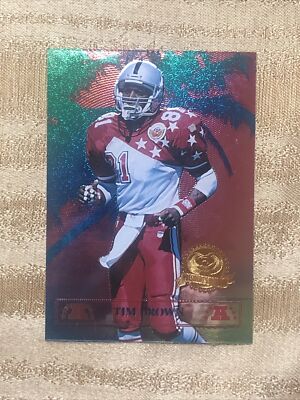 1996 Collector's Edge President s Reserve Tim Brown All Pro #2458/7500