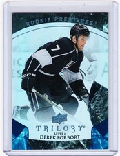 15-16 2015-16 TRILOGY DEREK FORBORT RADIANT BLUE ROOKIE /399 113 KINGS
