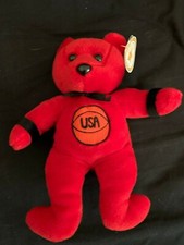 Celebrity Bears Michael Jordan Beanbag Plush Toy Basketball Star 9