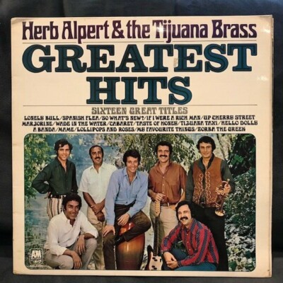 Herb Alpert & The Tijuana Brass - Greatest Hits 12'' Vinyl LP Spanish Flea 1970