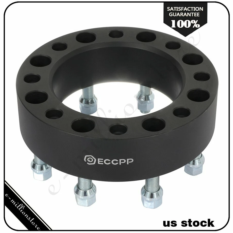 4 pcs 2" 8x170 14x1.5 studs wheel spacers for Ford F-250 Super Duty - Image 3 of 4