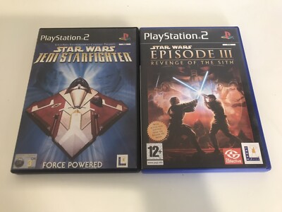 Star Wars Episode 3 Jedi Starfighter PlayStation 2 PAL Sony PS2