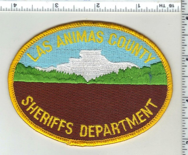 Las Animas County Sheriff (Colorado) 2nd Issue Shoulder Patch eBay