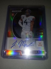 2020 Prizm Draft Jordan Mack SILVER AUTO AUTOGRAPH Virginia Panthers