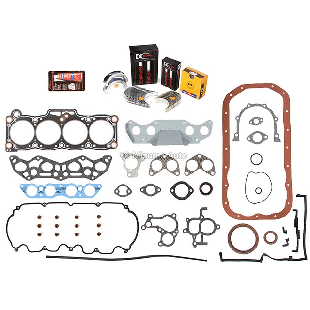 Полный комплект прокладок подшипников кольца подходят для 88-92 Ford Probe Mazda 626 MX6 Turbo 2.2 F2-T - Изображение 2 из 4