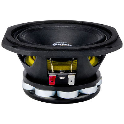 PRV AUDIO 5MR450-NDY - Altavoz De Rango Medio De 5 Pulgadas, 8 Ohmios, 450 Vatios, Altavoz De Audio Profesional De Rango Medio (individual