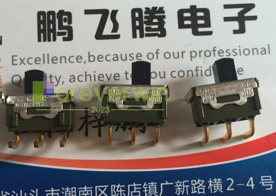 1PC NEW FOR NKK MS-12AAH4 0.4VA toggle switch bent foot 3 feet 2