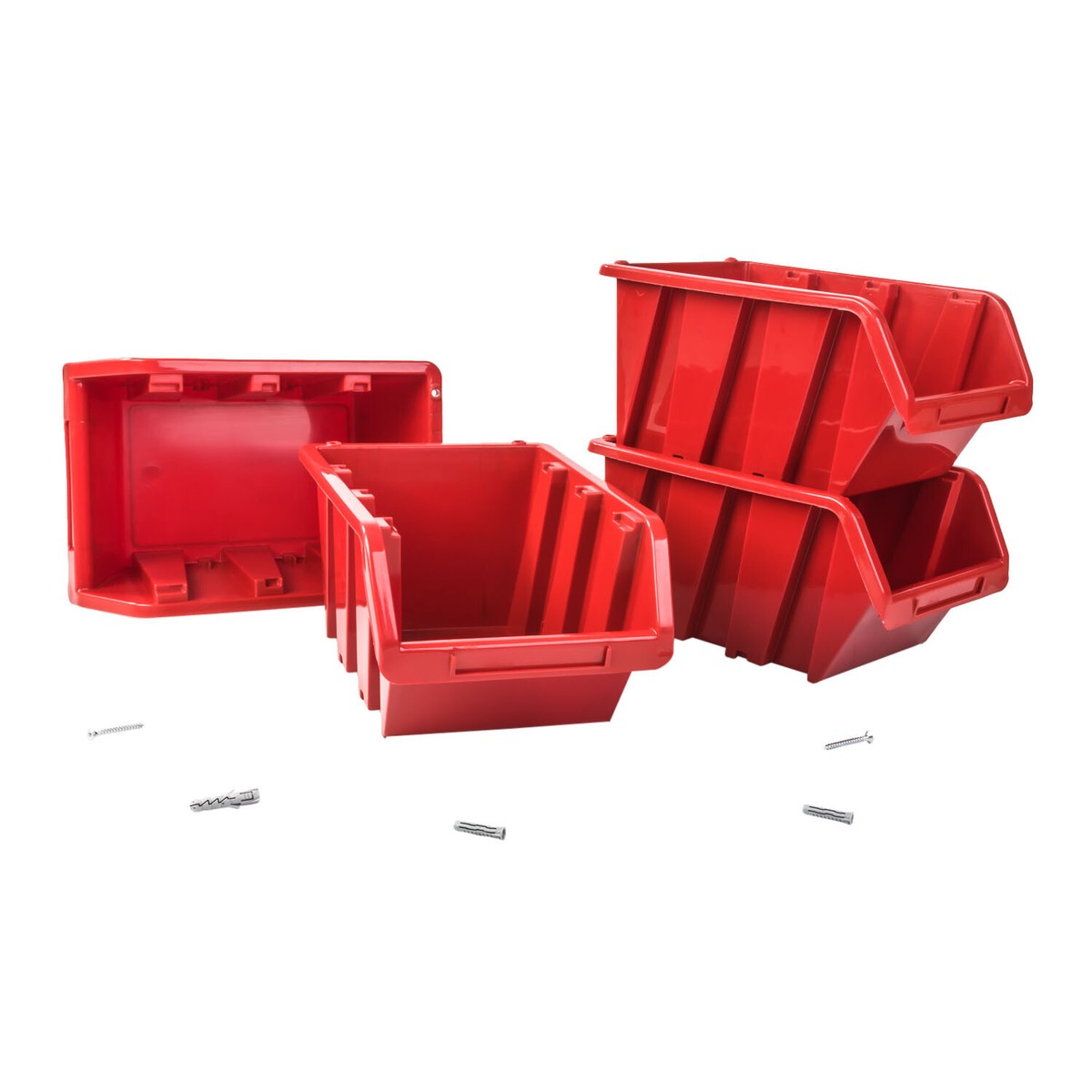 Scatole Di Immagazzinaggio Rosse Con Facciata Aperta P-6 - Foto 2