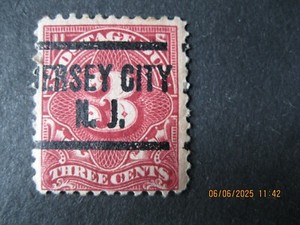 Scott #J63 (ULHNG) - 3c - 1917 Postage Due Perf 11