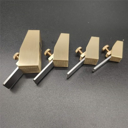 4 piezas Nuevo Hágalo Usted Mismo Violín Mini Aviones de Latón Fondo Plano Luthier Hacer Herramienta de Reparación - Imagen 2 de 6