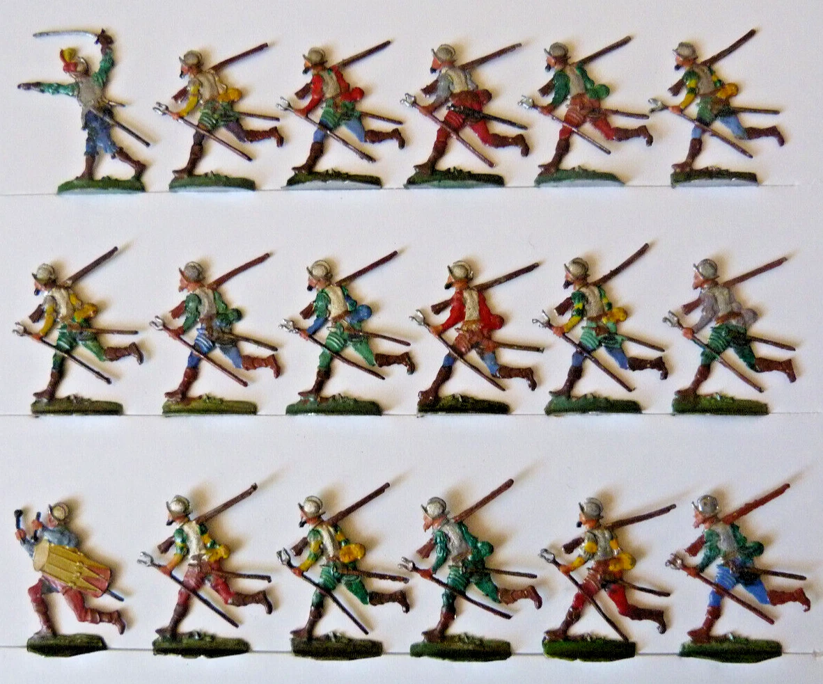 PLATS D'ÉTAIN - Zinnfiguren Re : Personnages de ville 19ème siècle - 24