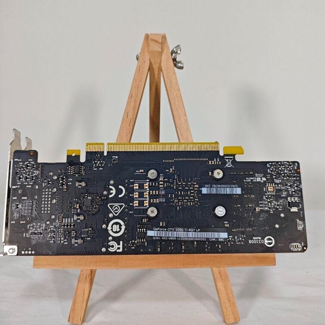 MSI GTX1050Ti4GTLP NVIDIA GeForce GTX 1050Ti 4GB GDDR5 Low Profile